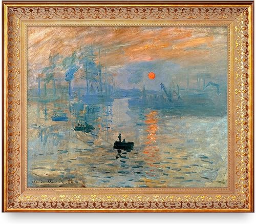 Miniatura 146 de A&T ARTWORK Antibes Seen from The Salis Gardens de Claude Monet Las Obras de Arte Clásico Mundial Reproducciones, Impresiones de Arte en Lienzo