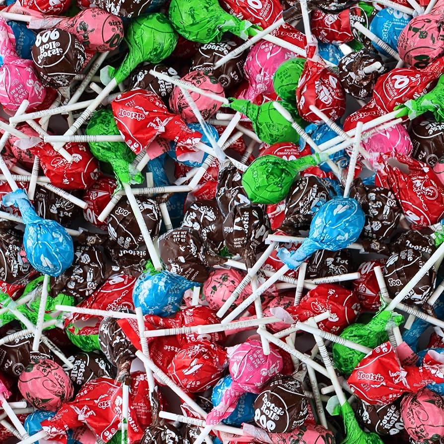 ロディー Amazon.com : Fun Flavor Assorted Toot-sie Lollipops Bulk, Filled