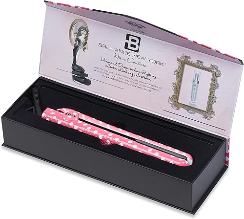 Miniatura 4 de Brilliance New York - Plancha plana de titanio Pro Diamond de 1 pulgada - Plancha y rizador de pelo 2 en 1 - Placas iónicas antiestáticas y sin