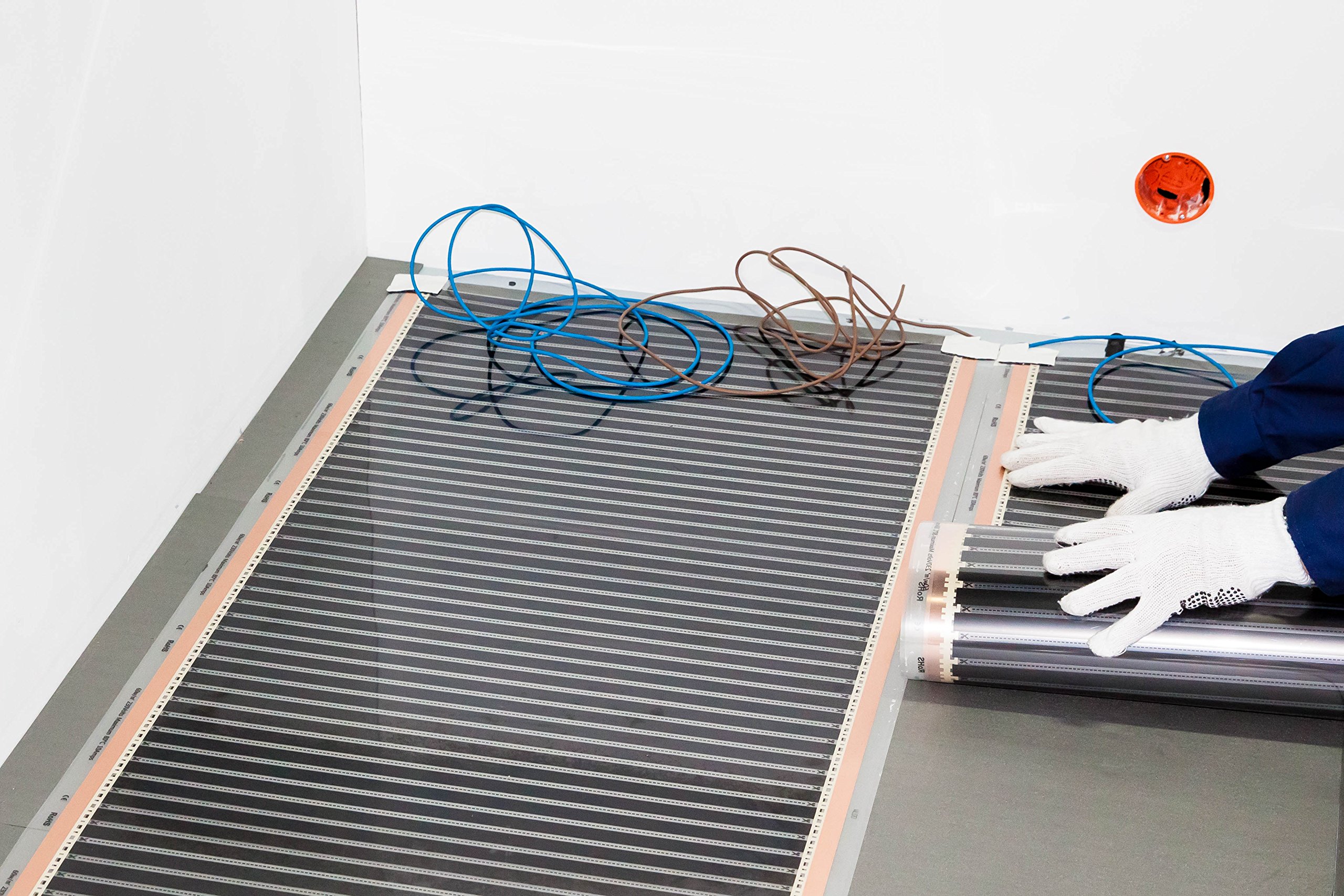 matec FGP di 80/0, 5 X 3, 0 m a riscaldamento elettrico a infrarossi Pellicola Riscaldante, 120 W, 230 V