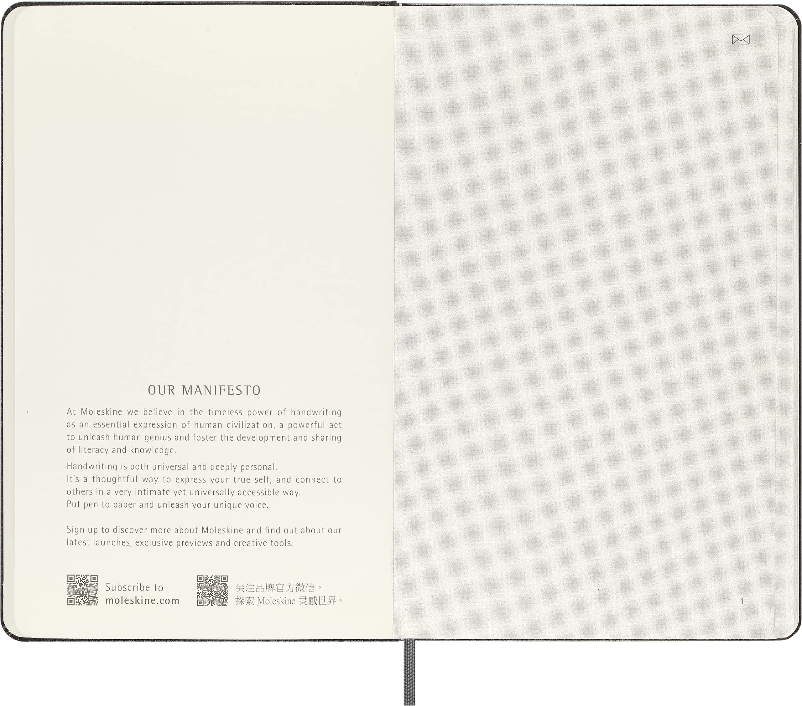 Moleskine Smart Notebook, Smart Writing System, Smart Notebook With Hard Cover, Blank Pages and Elastic Closure - Image 3