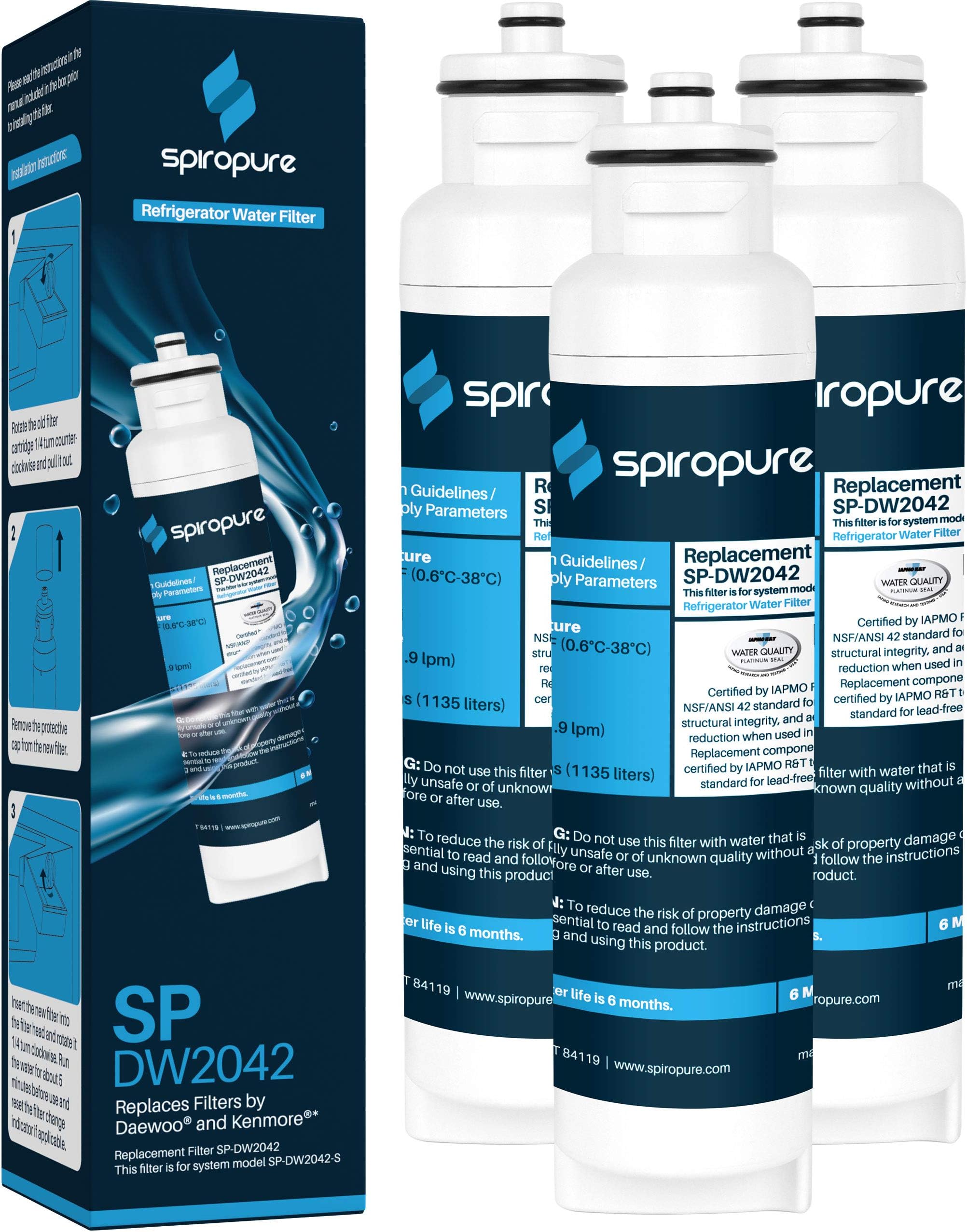 GOLDEN ICEPURE DW2042FR09 Aqua Crystal Water Filter