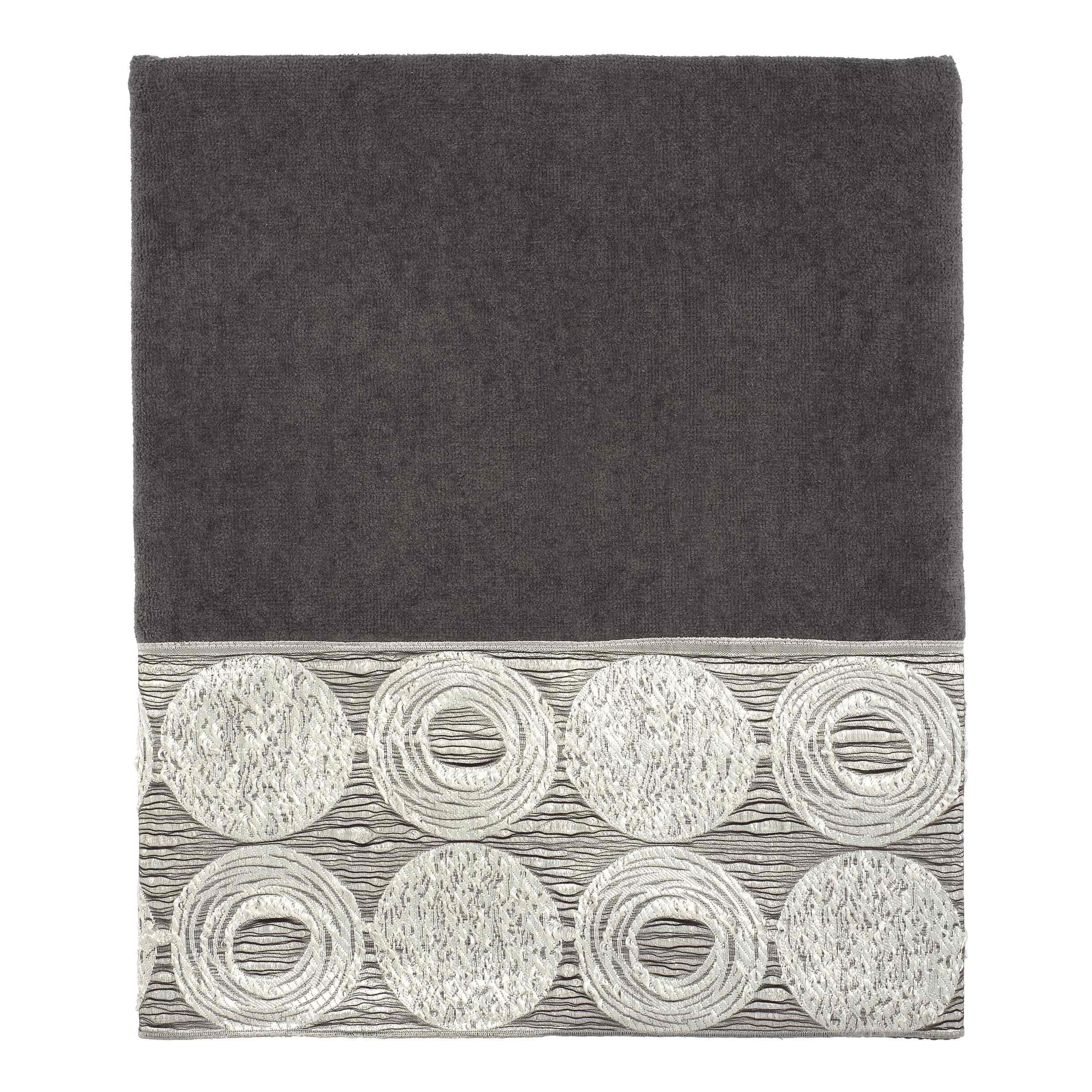 Avanti Linens Galaxy Bath Towel, Granite 50.00" x 27.00"