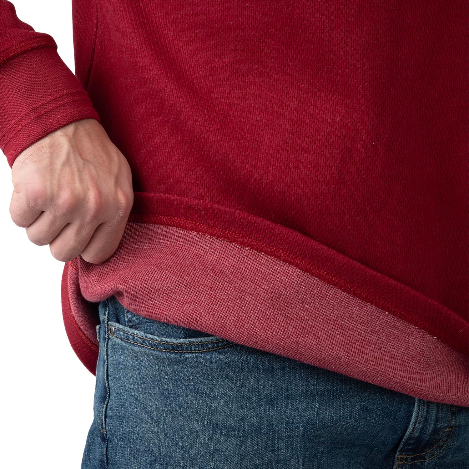 Field & Stream Mens Double Reed Henley - Image 4