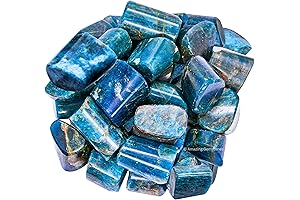 1000+ Carats Apatite Crystal Tumbled Stones Polished Rocks
