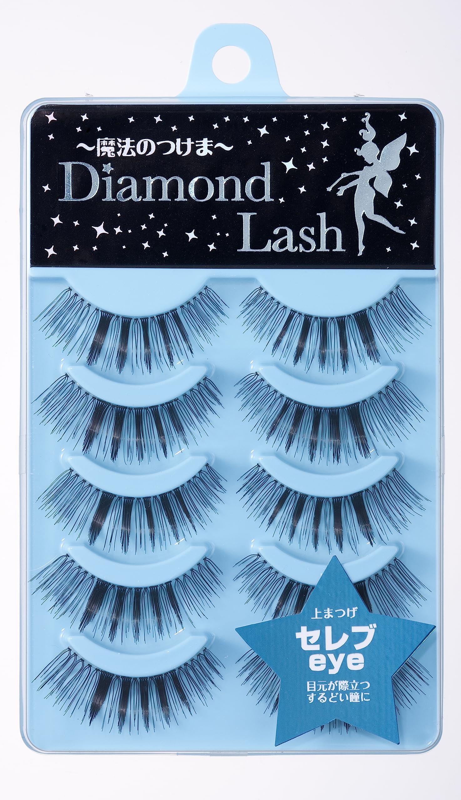 Diamond Lash Volume series Celeb eye 5 pairs false eyelashes Natural look Handmade lashes Japanese SHIBUYA SBY brand