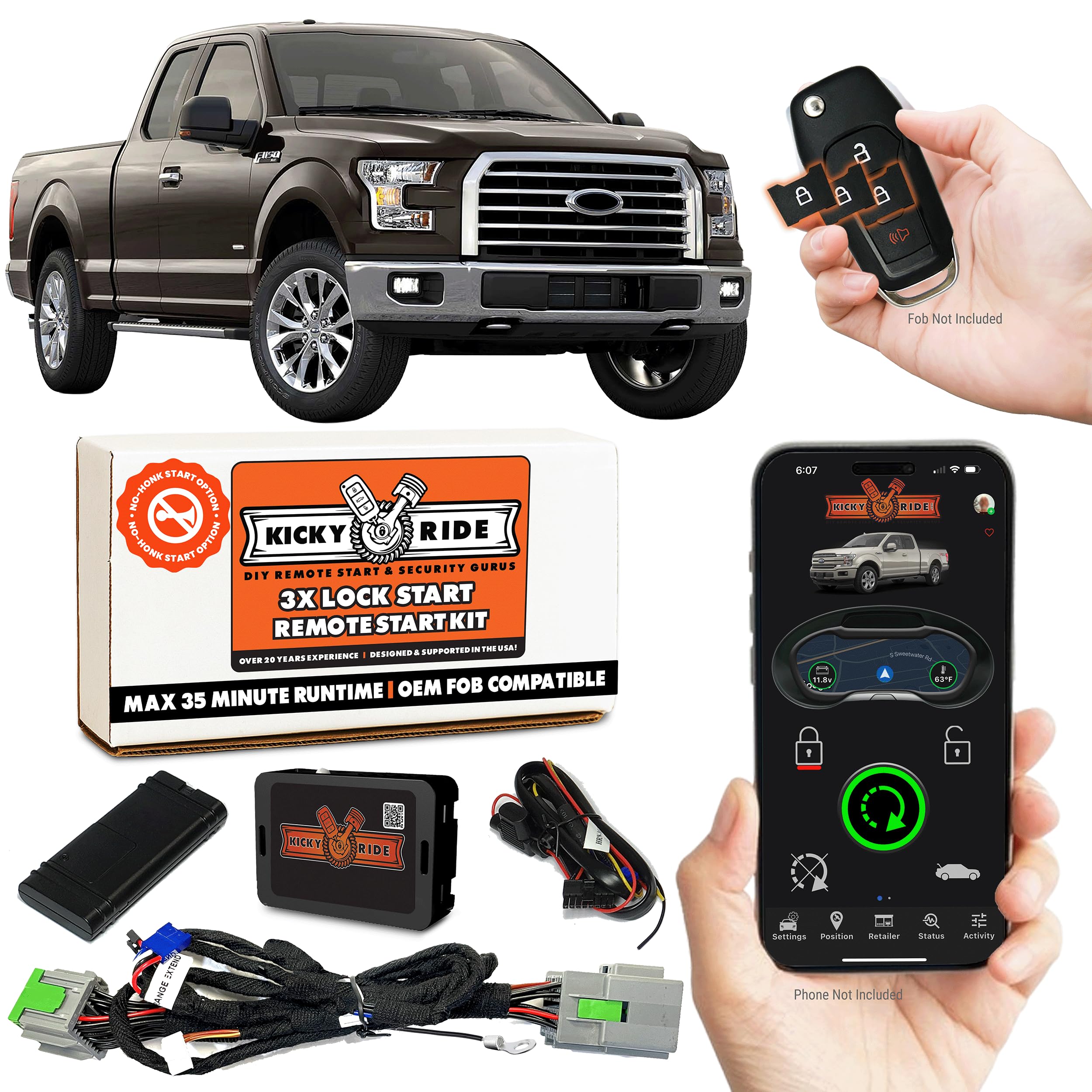 KICKY RIDE F150 Trucks