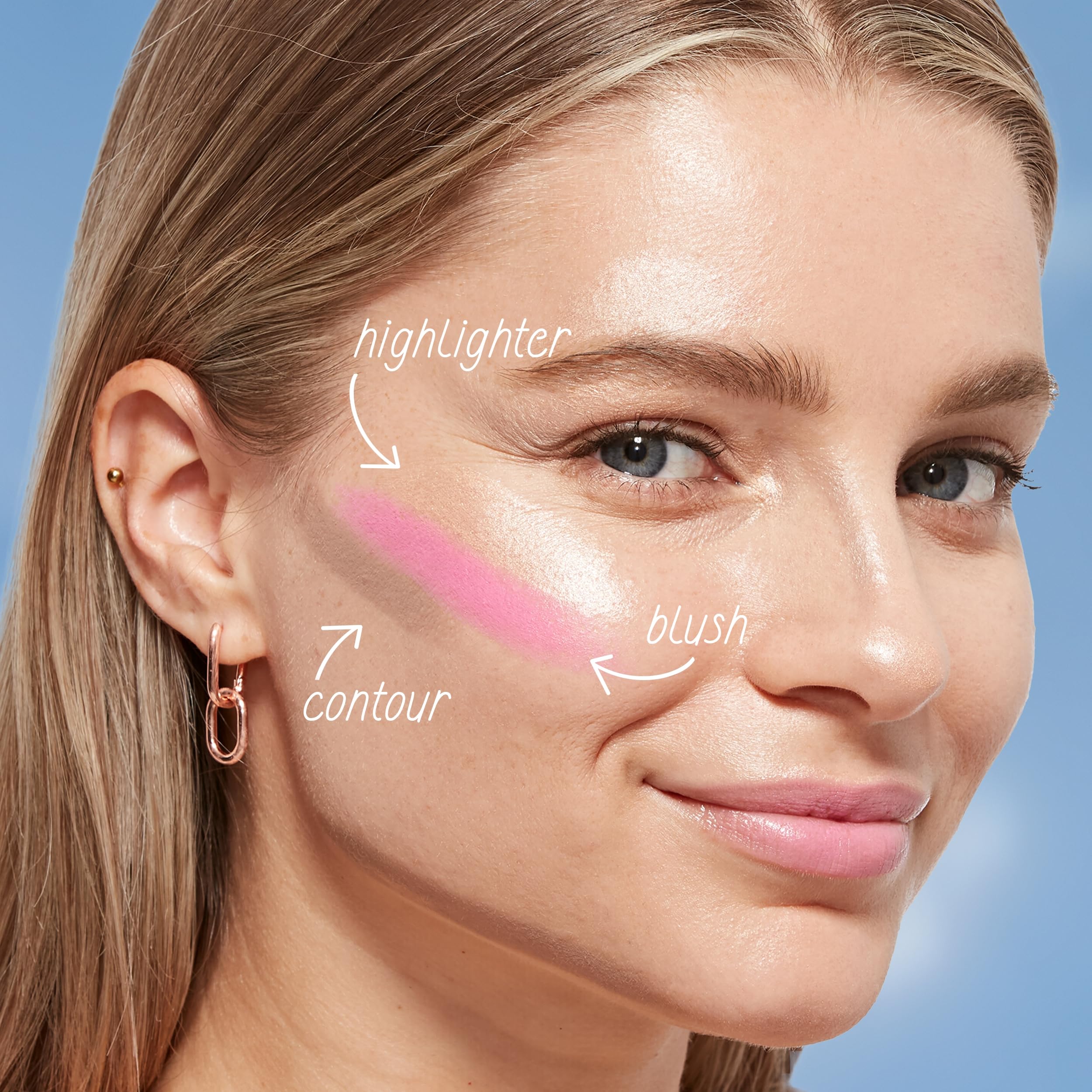 COVERGIRL Trublend Skin Enhancer Blush Balm Stick, Vegan Formula, Easy to Use, Glides on Effortlessly, Non-Greasy, Doesn't Crease - 250 Sleepy Mauve (Bright, Cool Mauve) — view 6
