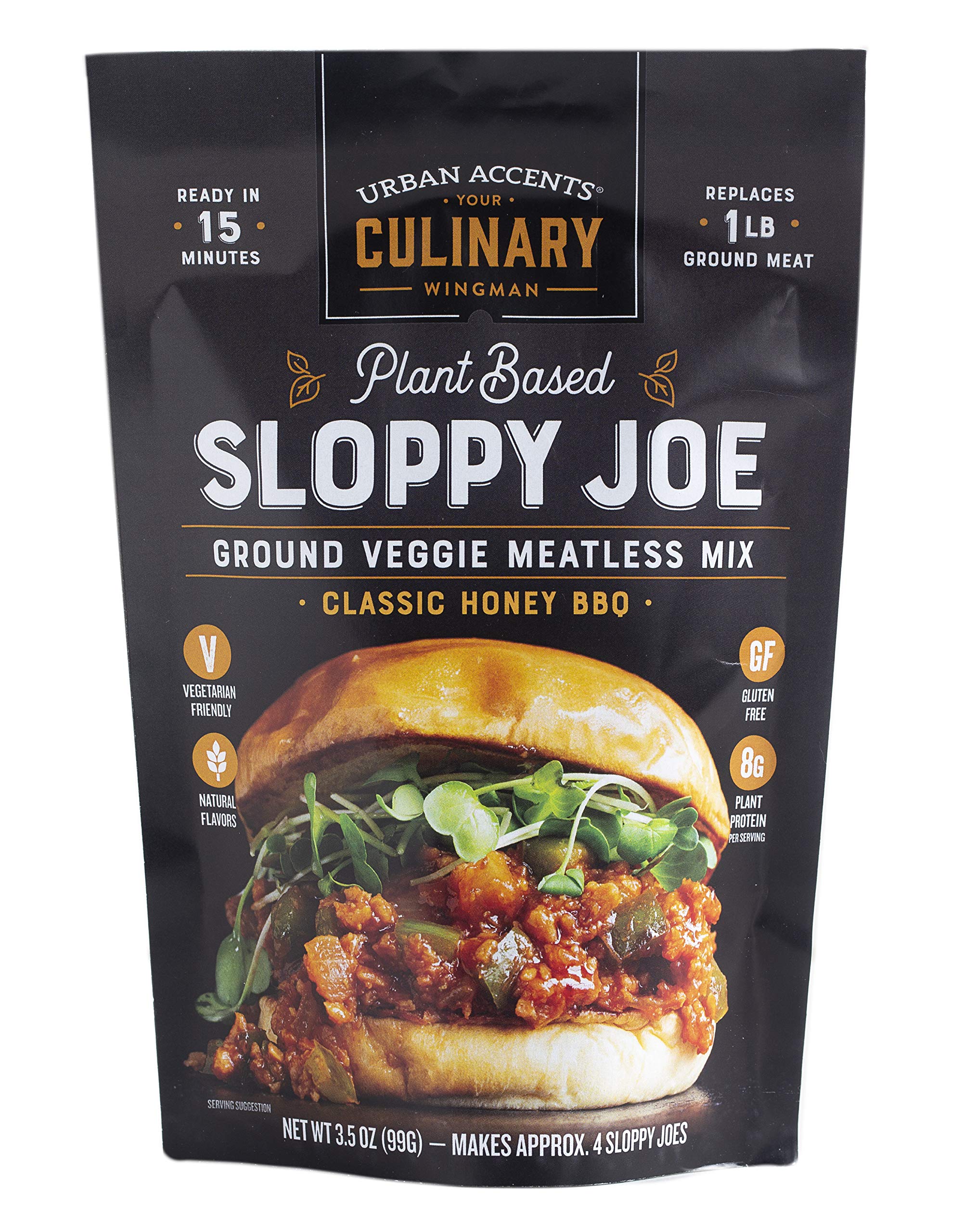 Urban Accents Sloppy Joe Plant Based Meatless Mix Gluten Free Plant