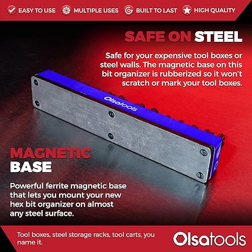 Miniatura 4 de Organizador Hex Bit, Azul