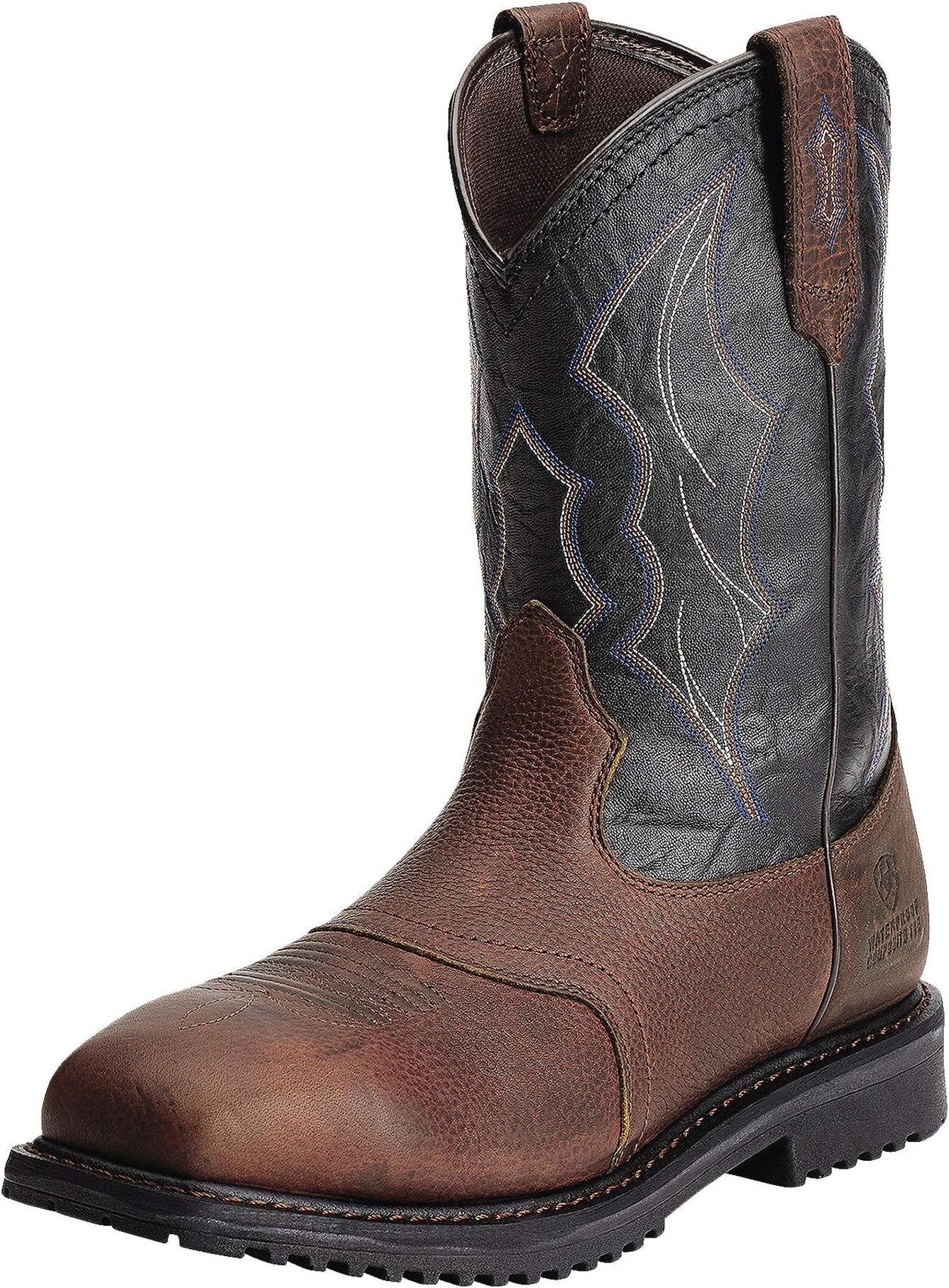 Men's RigTek Wide Square Toe Waterproof Composite Toe Work Boot