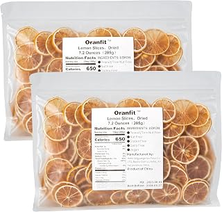 Oranfit Dried Lemon Slices 14.4oz/410g(240 to 312 slices)