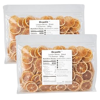 Oranfit Dried Lemon Slices 14.4oz/410g240 to 312 slices