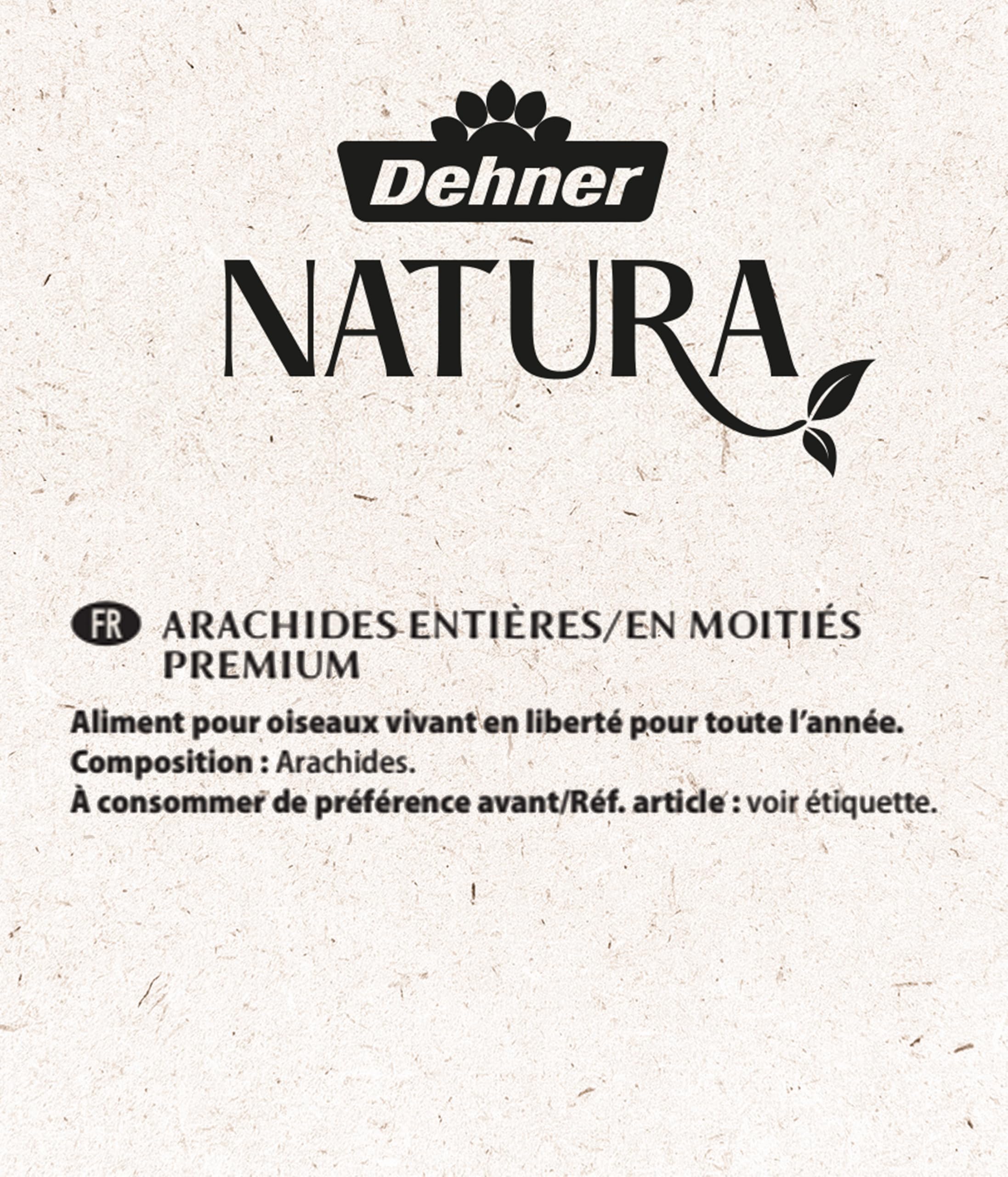 Dehner Natura Premium Nourriture pour Oiseaux Sauvages Arachides 20 kg