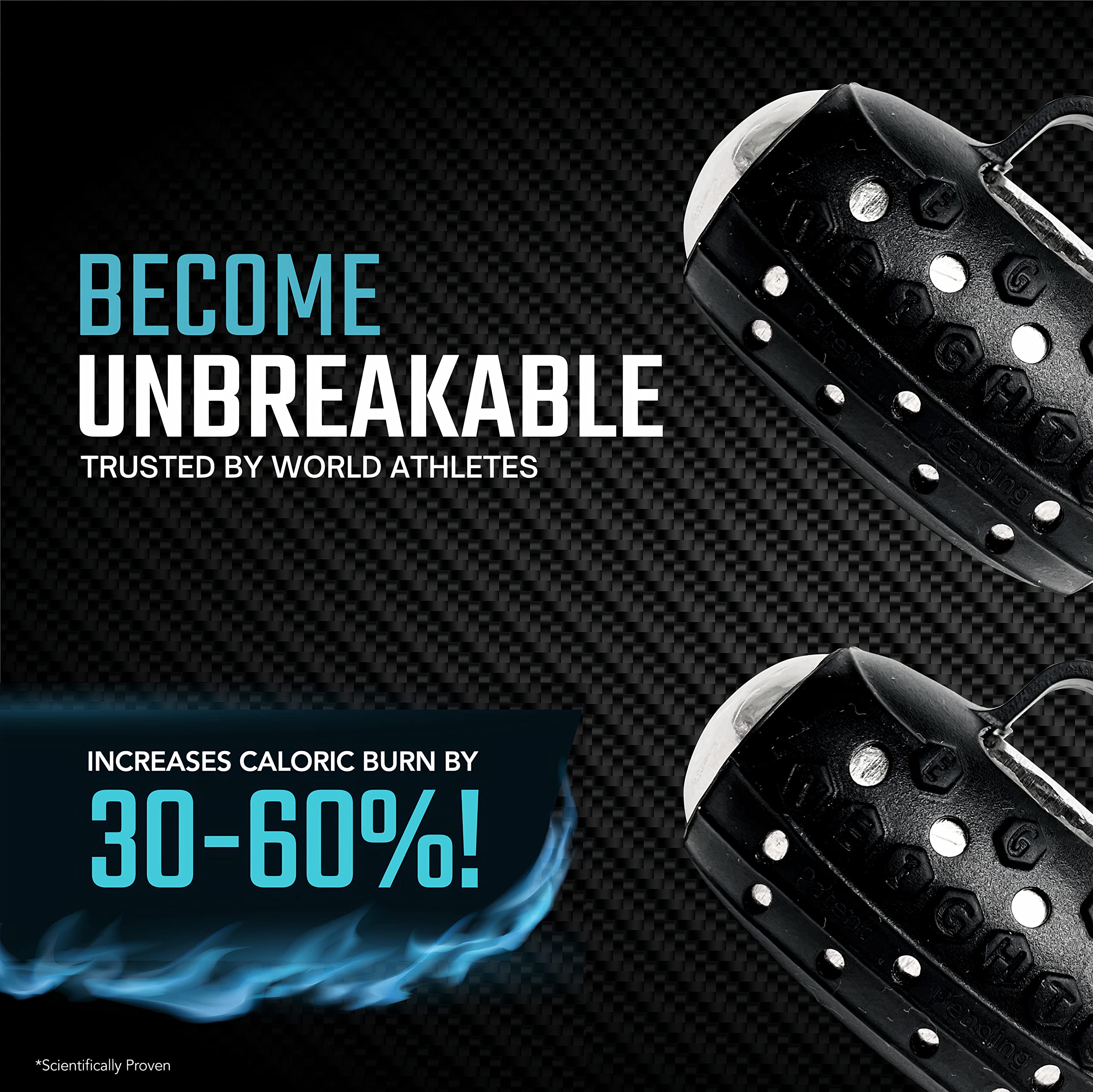 Egg Weights 4.0 Lbs Set - 2 Handheld Dumbbells For Shadowboxing, Kickboxing & Cardio - Anti-Slip Silicone Grip + Free E-Book Guide