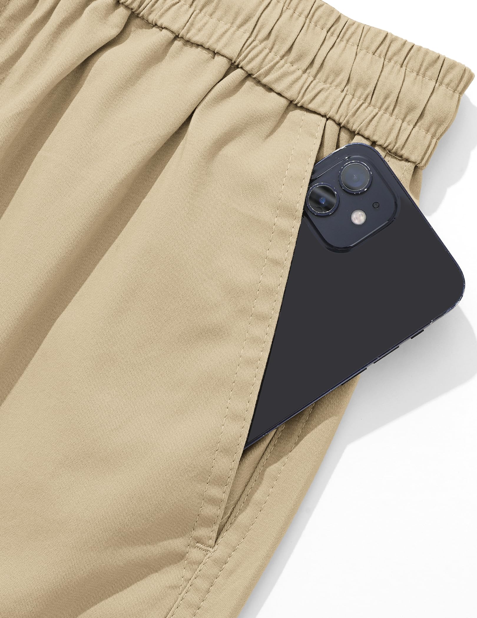 TARAINYA Pantalones Cargo Hombre Algodón-Twill M-3XL