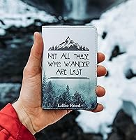 Vista 51 de Wanderlust - Soporte para pasaporte de cuero para mujer