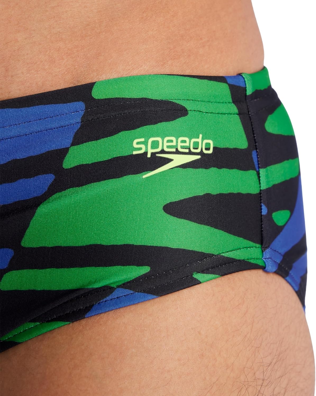 Speedo Men's Swimsuit Brief ProLT Printed Team Colors