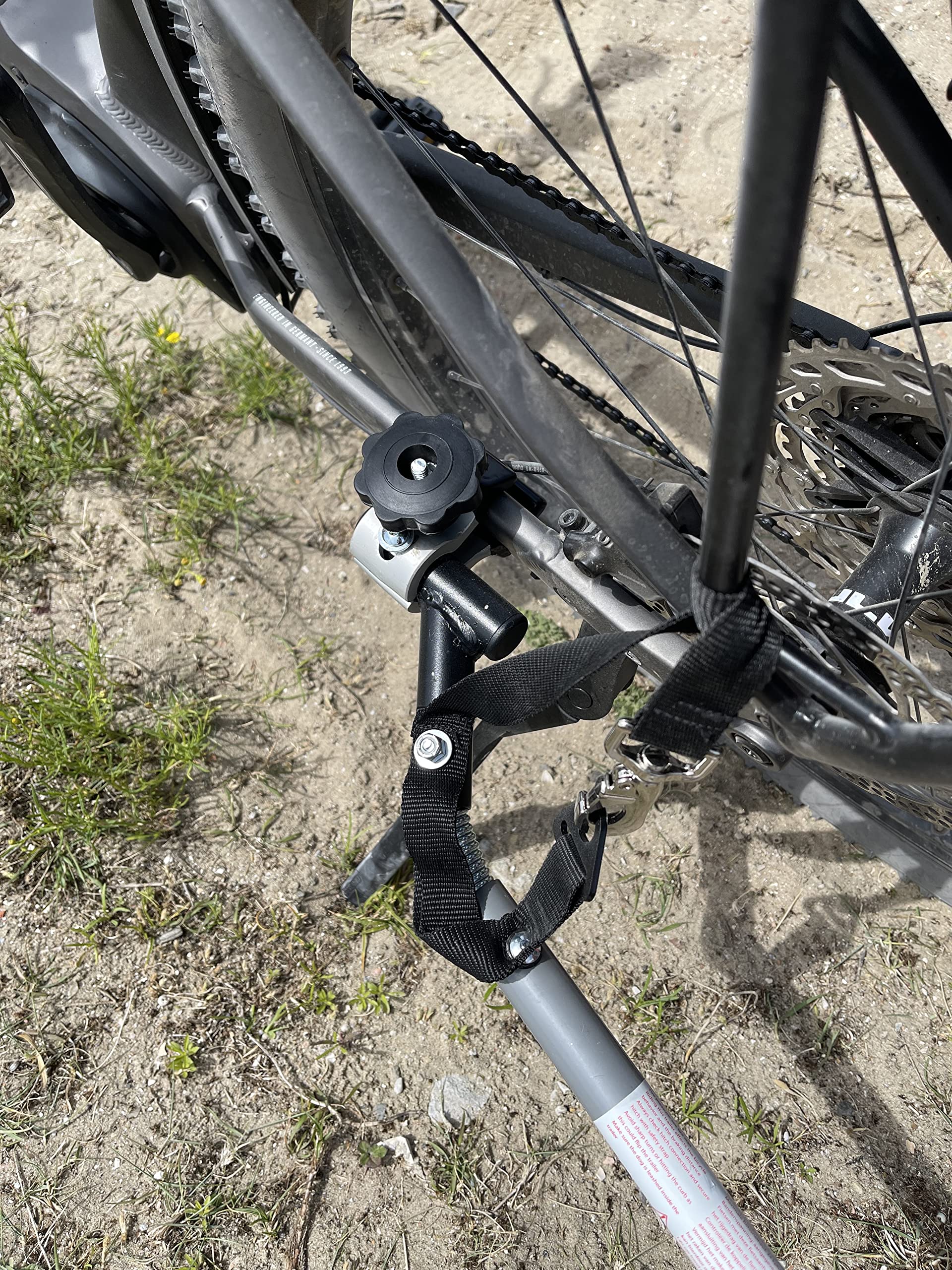 Adaptateur REMORQUE Velo Pince Cadre
