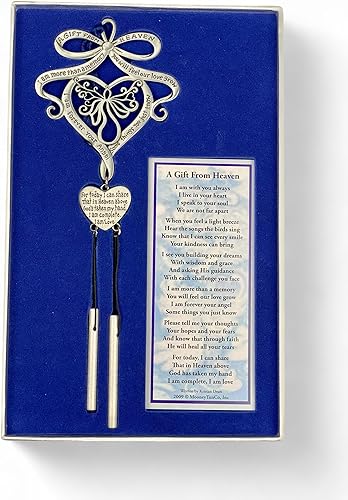 Miniatura 6 de Mooney Tunco, memorial con llamador de ángel "A Gift from Heaven"