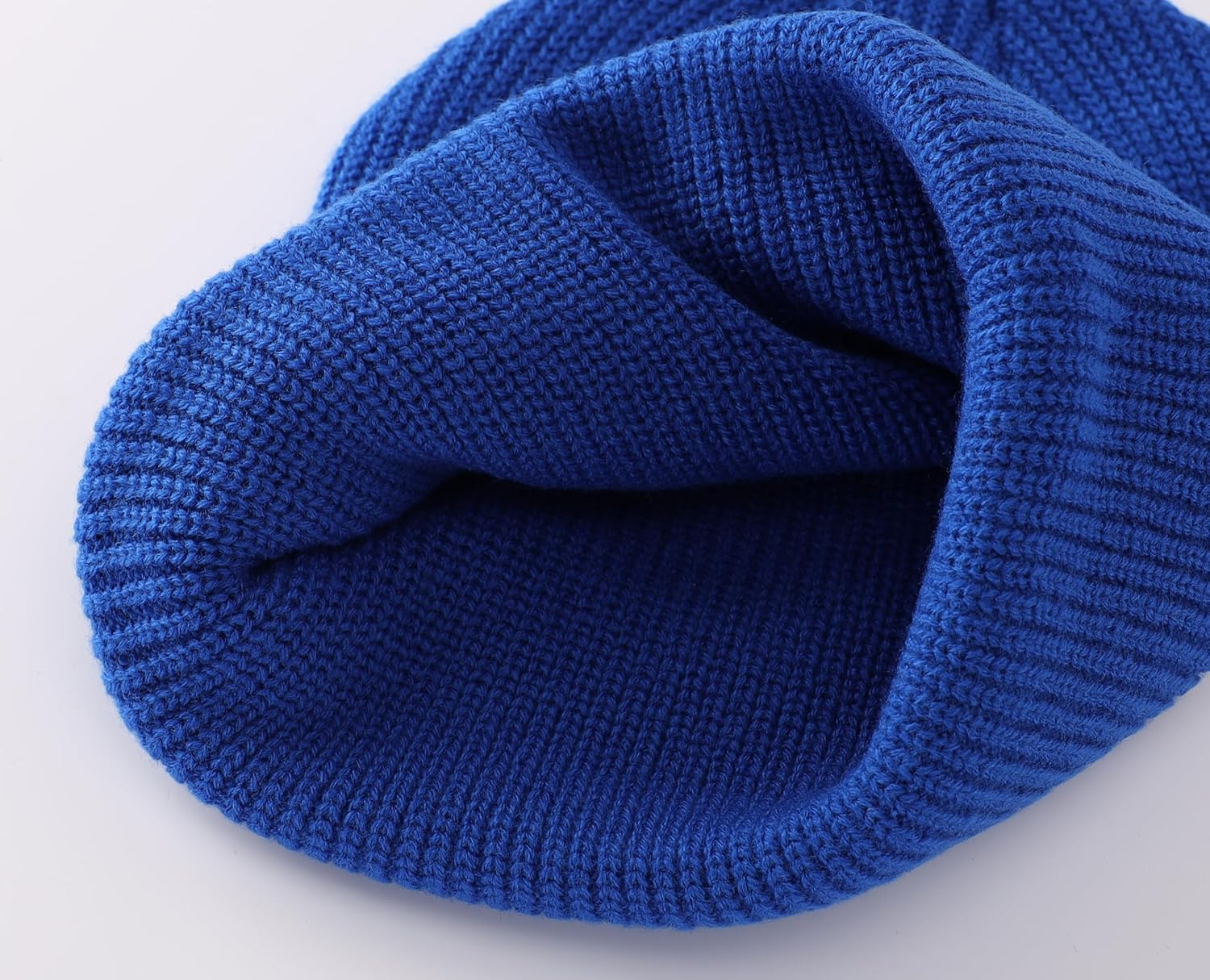 Connectyle 2 Pack Classic Cuffed Beanie Hat for Men & Women Warm Winter Knit Hat Thick Beanies Skull Cap Acrylic Watch Cap - Image 5