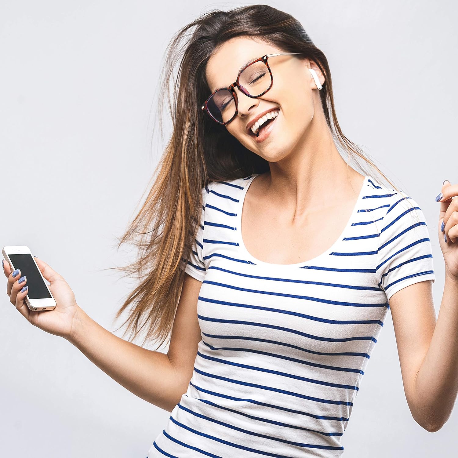 Flash Deals - 60% OFF Aisprts Blue Light Blocking Glasses,Anti Eyestrain & UV Glare,Computer Reading/Gaming/TV/Phones Glasses for Women Men (Leopard)