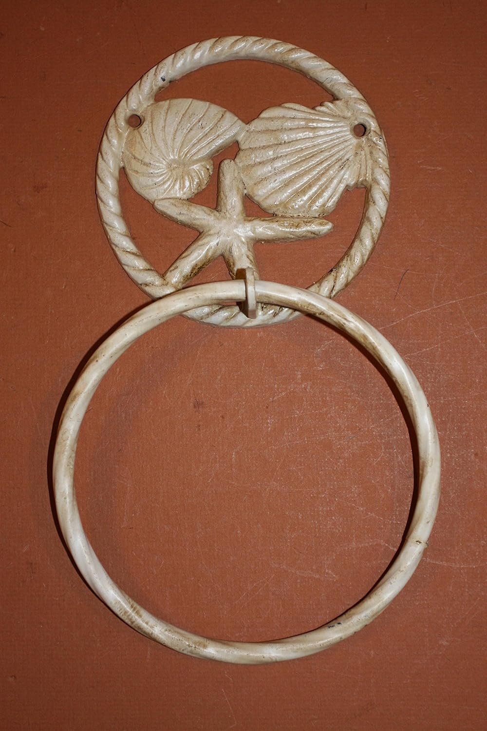 Coastal Living Distressed Finish Bath Accessory Set - Bundle 3 Items