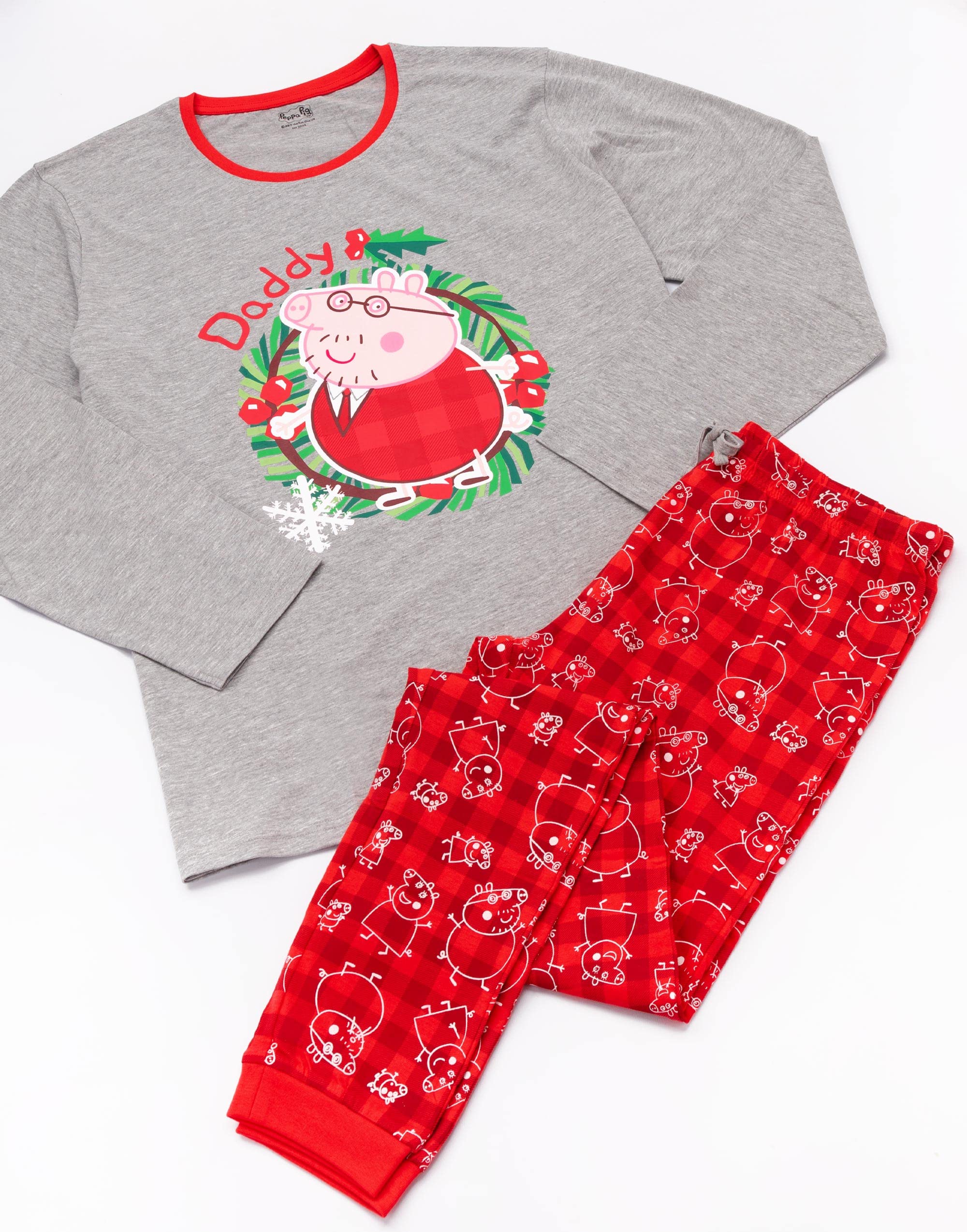 Peppa Pig Familia Pajamas Pajamas Adultos BEBÉ NIÑOS NIÑOS