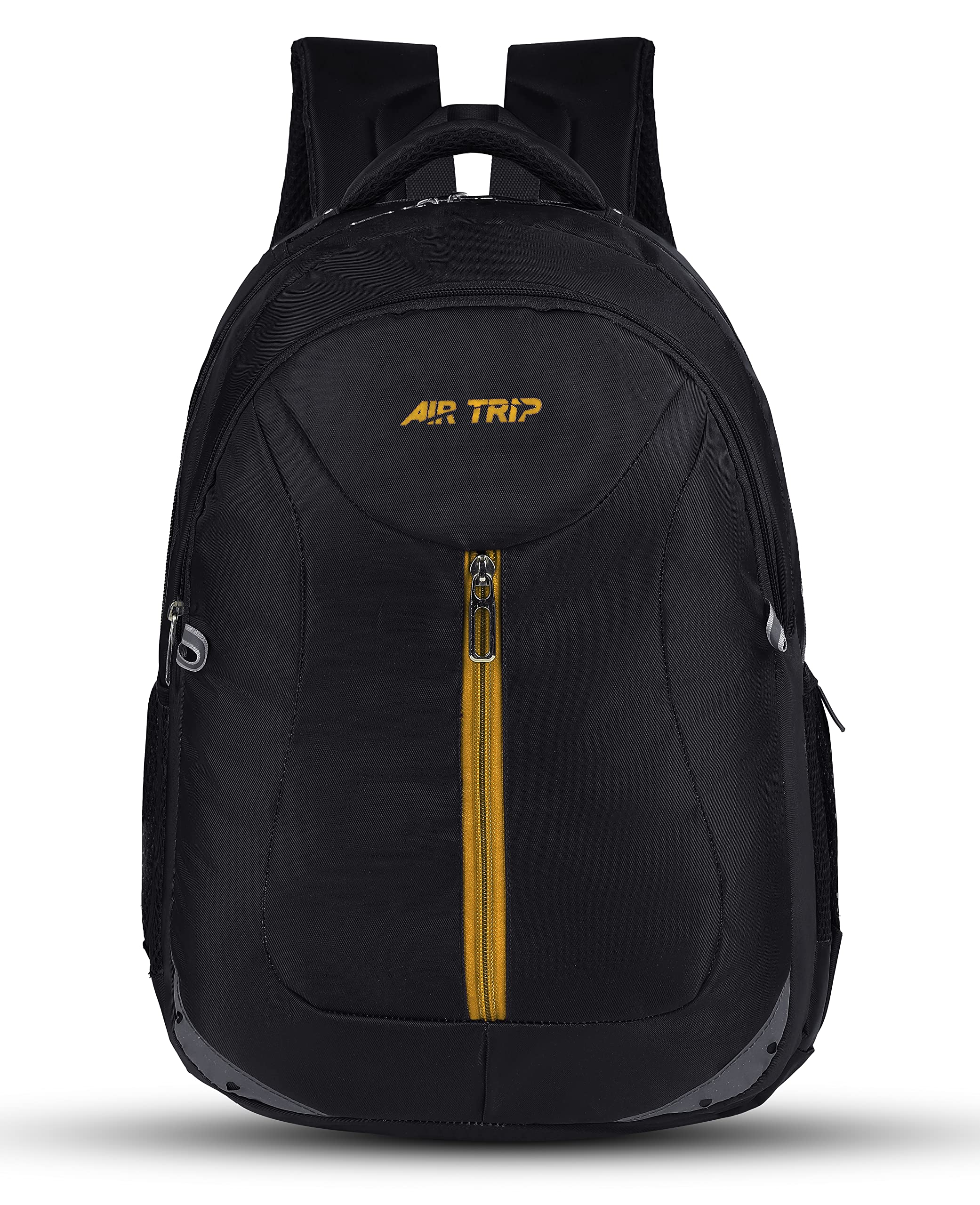 AIR TRIP 30L Water Resistant 15.6 inch Laptop Bag for Men/Backpack for Men | Office Bag for Men/Office Bag for Women with Padded Laptop Compartment | Rain Cover (Black) (B0CBKYWG69) Amazon Price History, Amazon Price Tracker