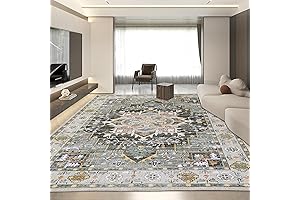 HOMBYS 10x14 Vintage Bohemian Rug for Living Room