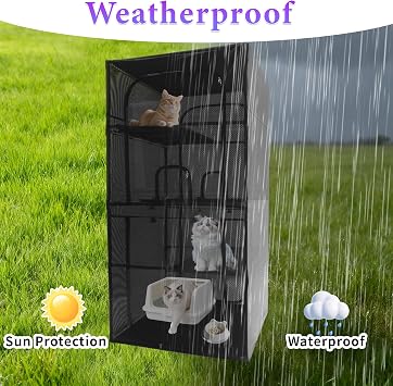 Catio Outdoor Cat Enclosure Window 72.4
