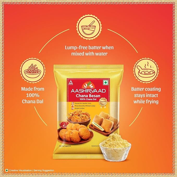 Aashirvaad Chana Dal Besan 1 Kg