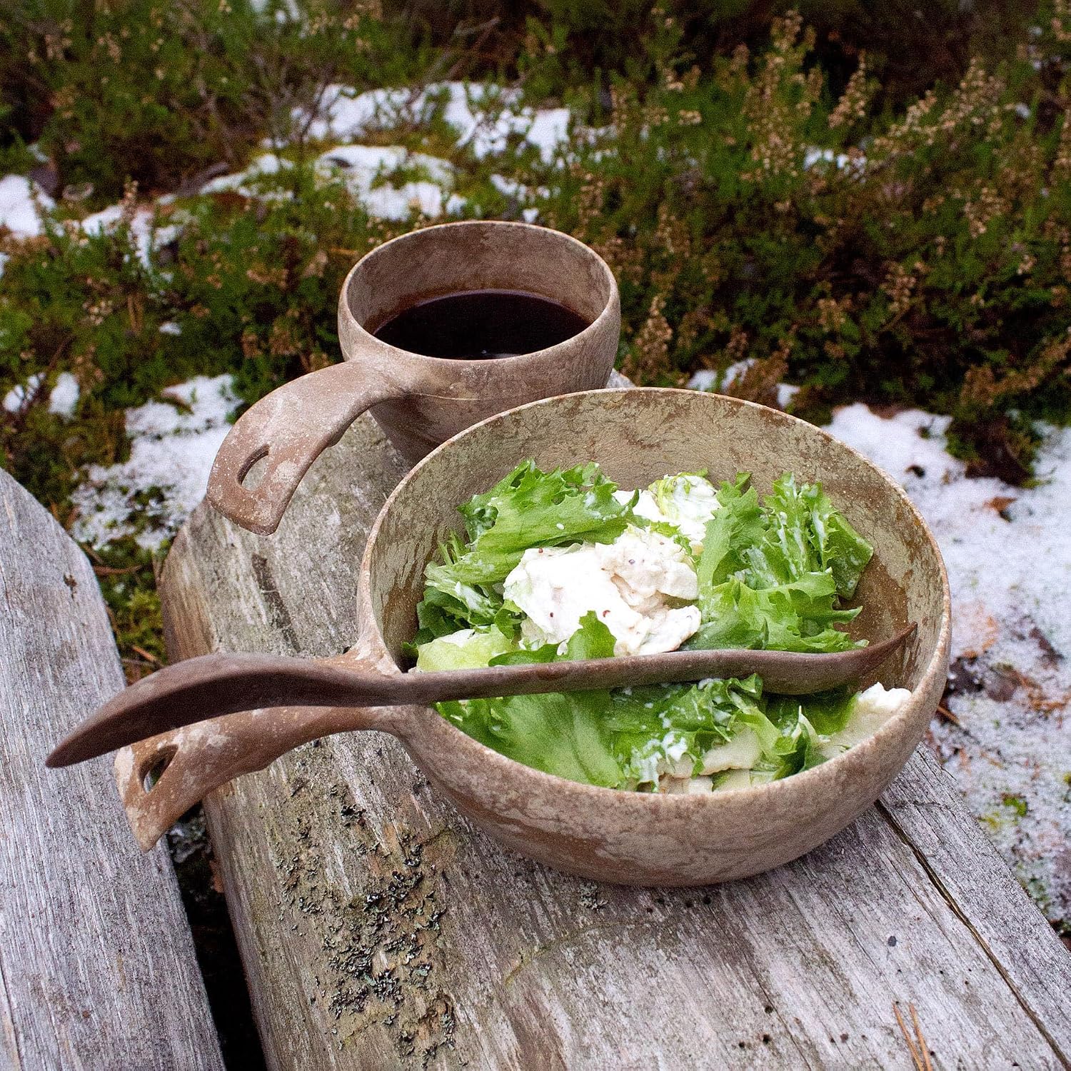 Kupilka Spork 225 - Eco Dishware for outdoors, camping, hiking