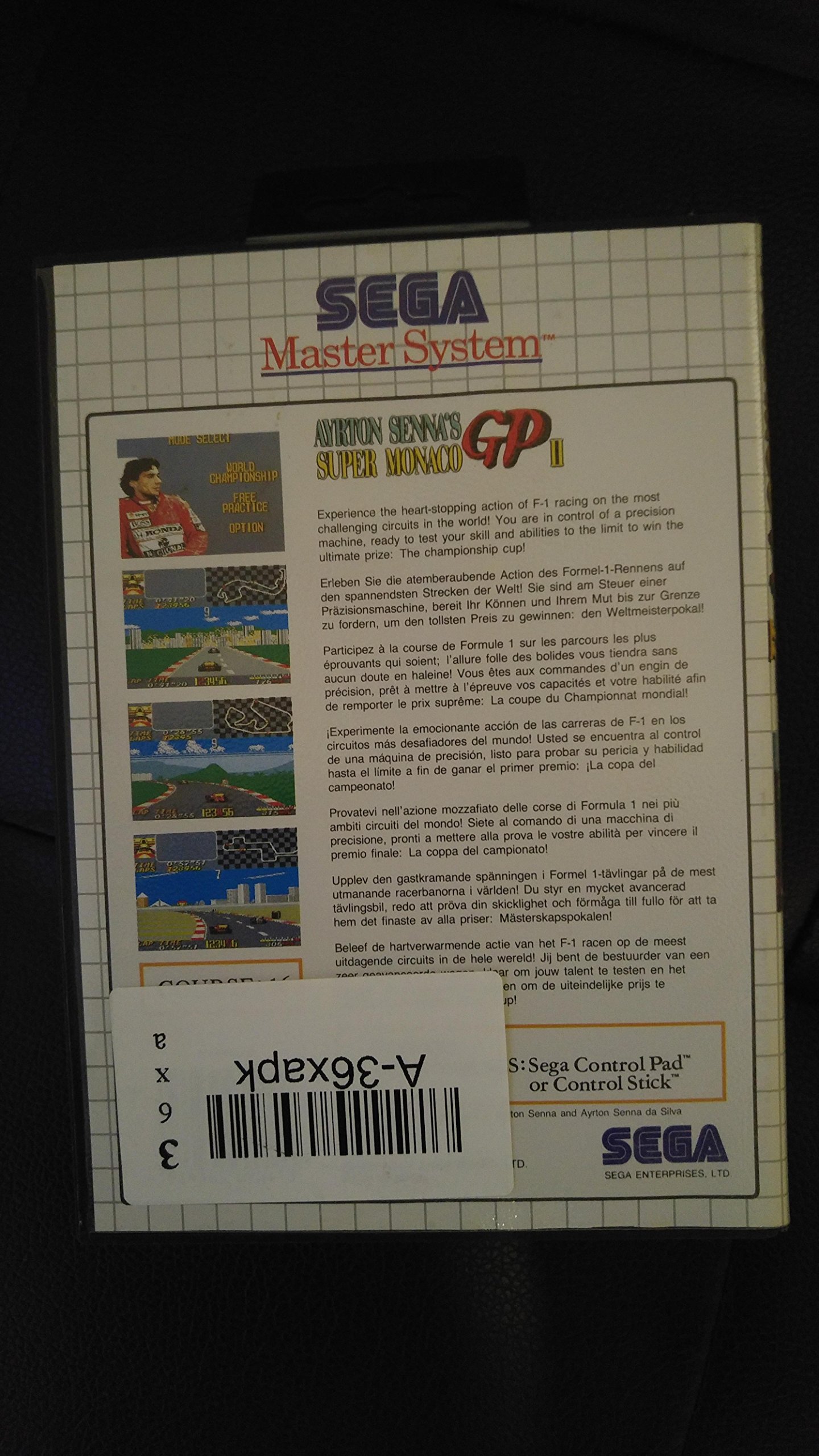 Ayrton senna's super monaco gp 2