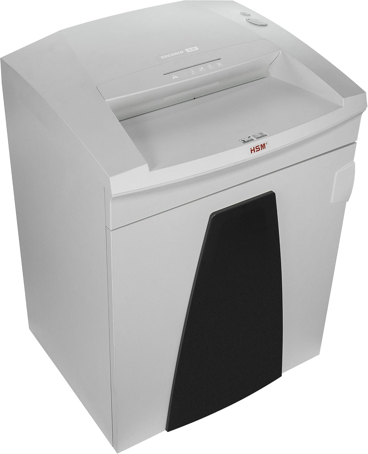 HSM SECURIO B24c, 17 to 19 Sheet, Cross-Cut, 9-Gallon Capacity Shredder : Paper Shredders : Office Products
