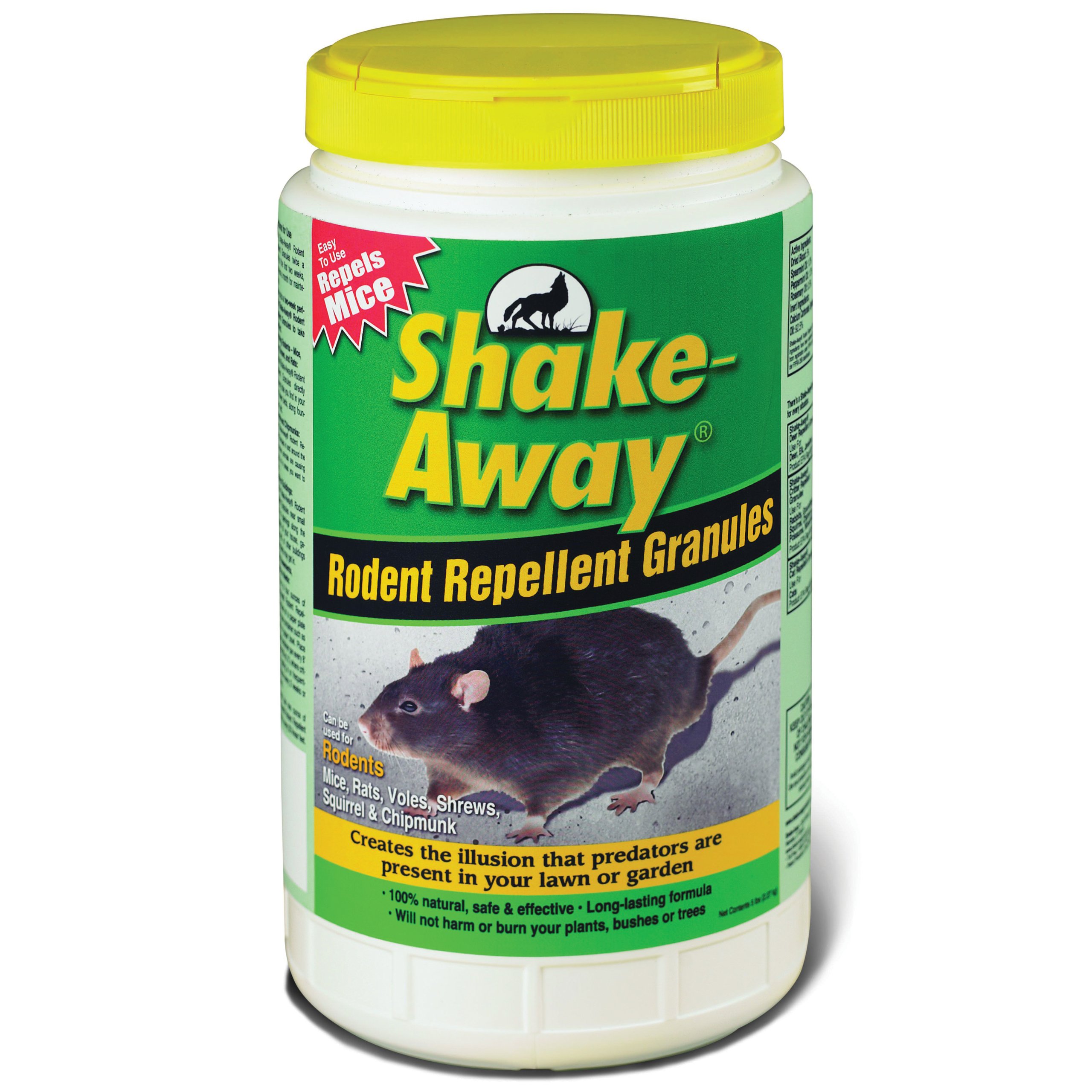 Shake Away 5006358 Rodent Repellent Granules, 5-Pound