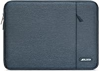 Vista 22 de MOSISO Funda vertical de poliéster con bolsillo para laptop de 13 y 13.3 pulgadas, para computadora MacBook Air, Pro 13. Pro 14, HP, Dell, ASUS