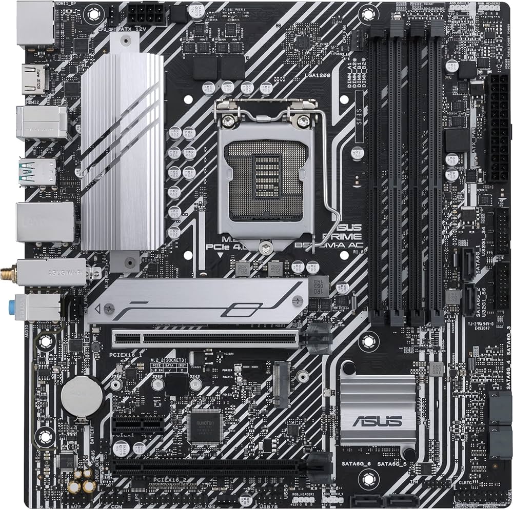 Amazon | ASUS Prime B560M-A AC Intel B560 (LGA1200) mATX