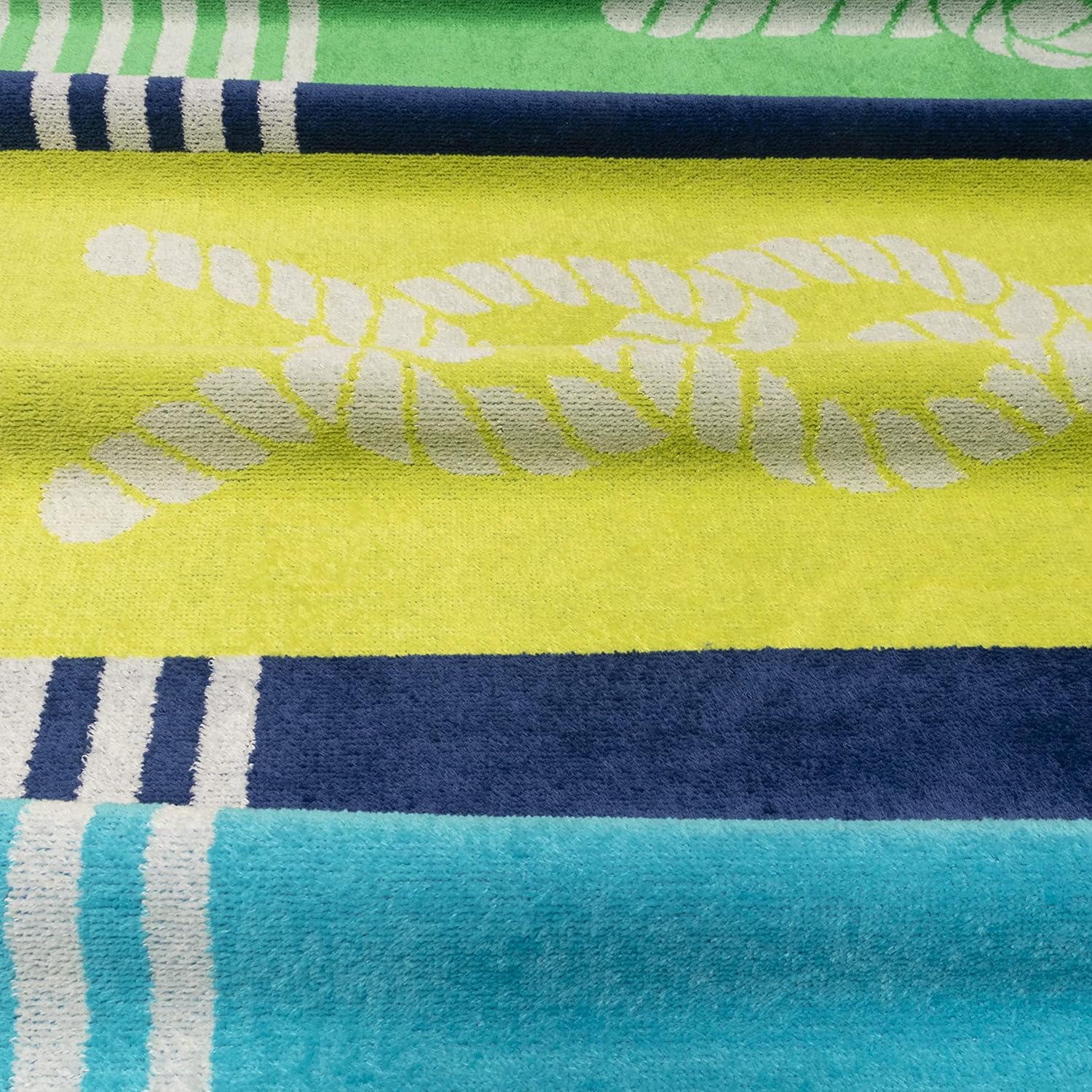 Superior Marine Knots Oversized Towel, 35" x 67", Royal Blue