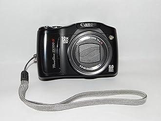 CanonPowerShot SX100IS 8MP Digital Camera with 10x Optical Image Stabilized Zoom (Black)
