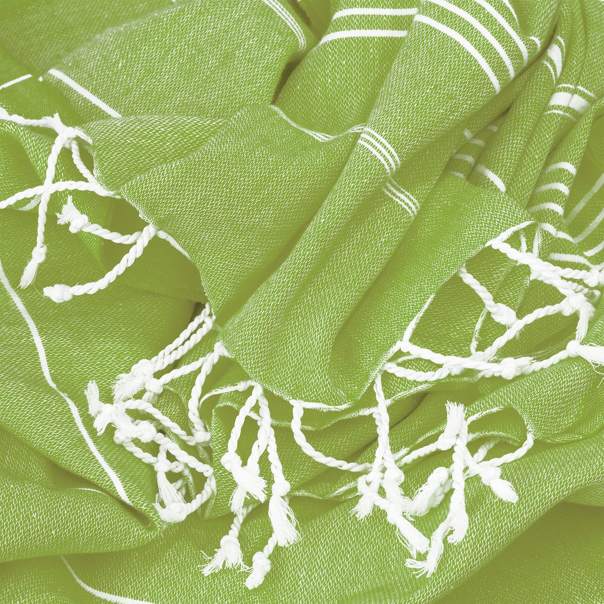 Asciugamano Da Spiaggia 100x180 Cm In Cotone Turco - Morbido, Assorbente E Multiuso Per Spa, Yoga E Piscina - Foto 7