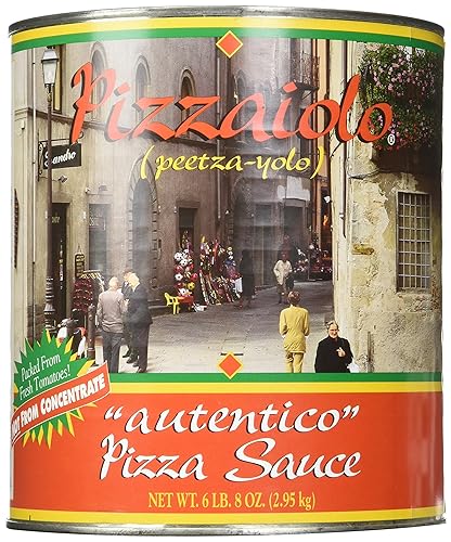 Pizzaiolo Salsa Autentico N 10 lata 6 lb 8 oz