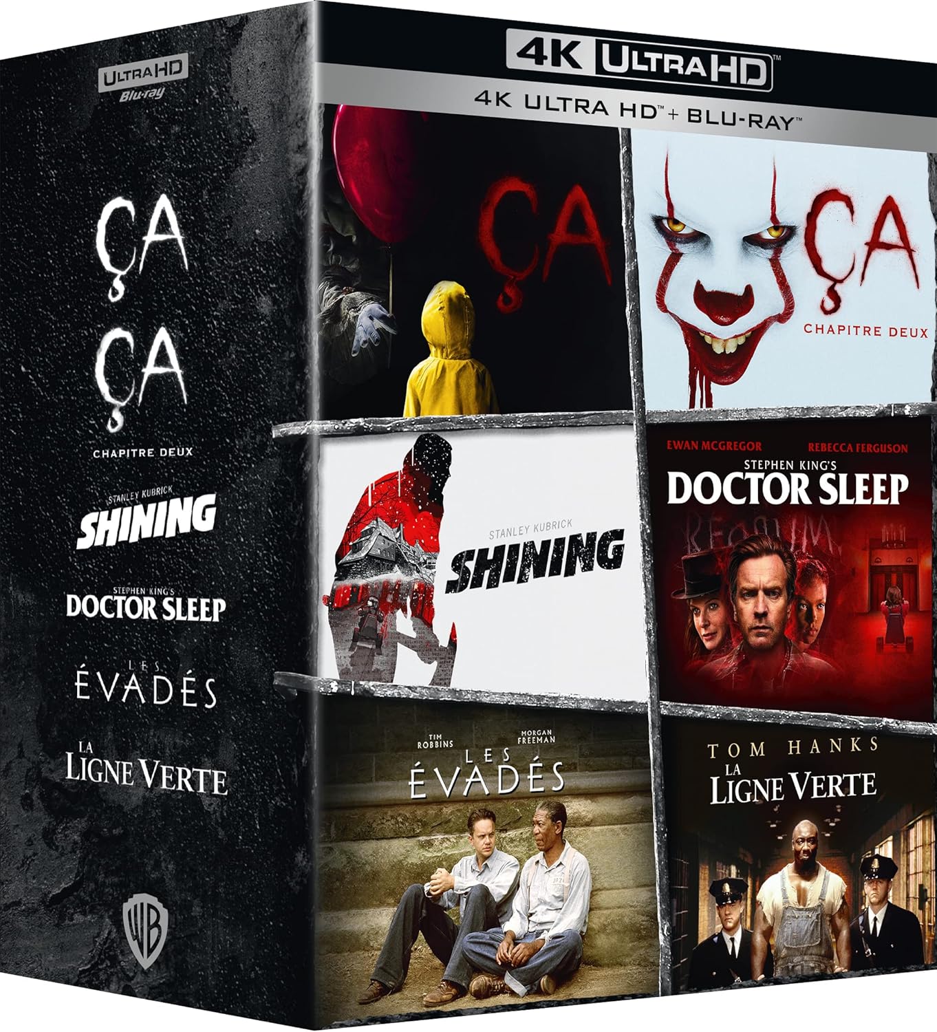 Amazon Stephen King Coffret 6 Films [4K Ultra HD + BluRay] DVD et