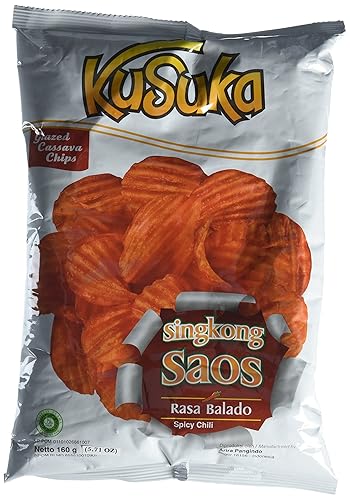 kusuka Mandioca Fichas, balado, 5,6onza