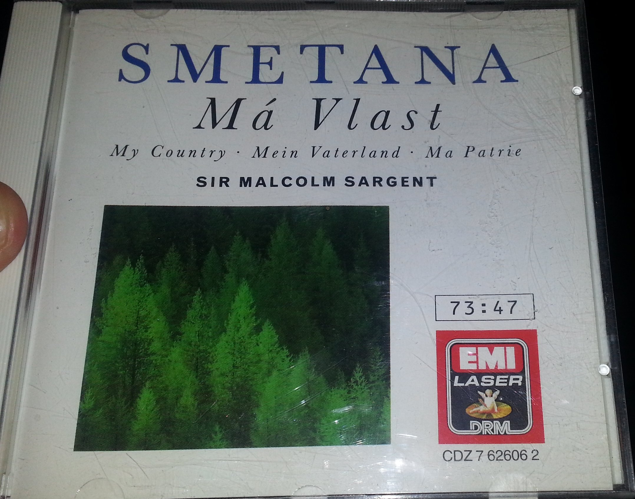 Smetana: Ma Vlast; Sargent, Ro [Audio CD] Smetana: Ma Vlast; Sargent, Ro