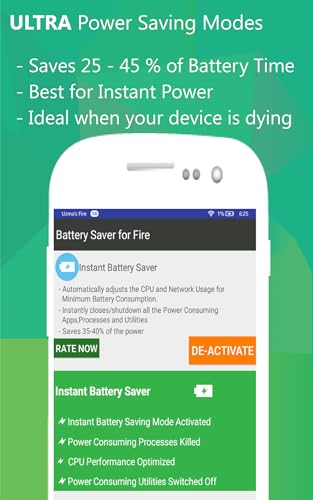 Battery Saver for Kindle Fire Tablets