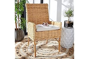 Experience Tranquility: Safavieh Rattan Cushion Accent Chair