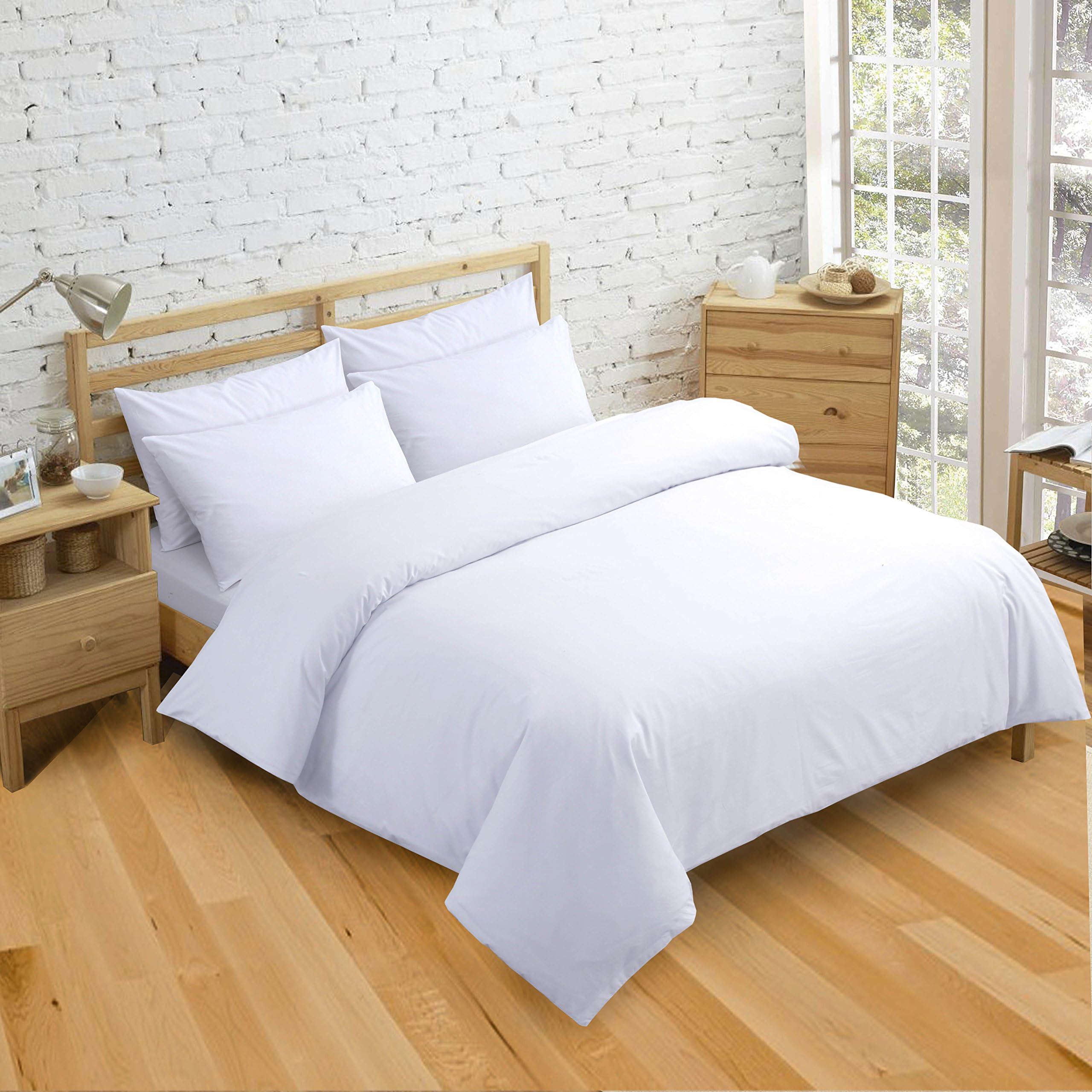 Sonia Moer Super Soft Brushed Microfibre Duvet Cover Set Non Iron