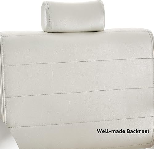 Miniatura 8 de BarberPub Silla de peluquería reclinable para estilista, resistente para peluquería, spa, salón de belleza, equipo de belleza 9180 (champán)