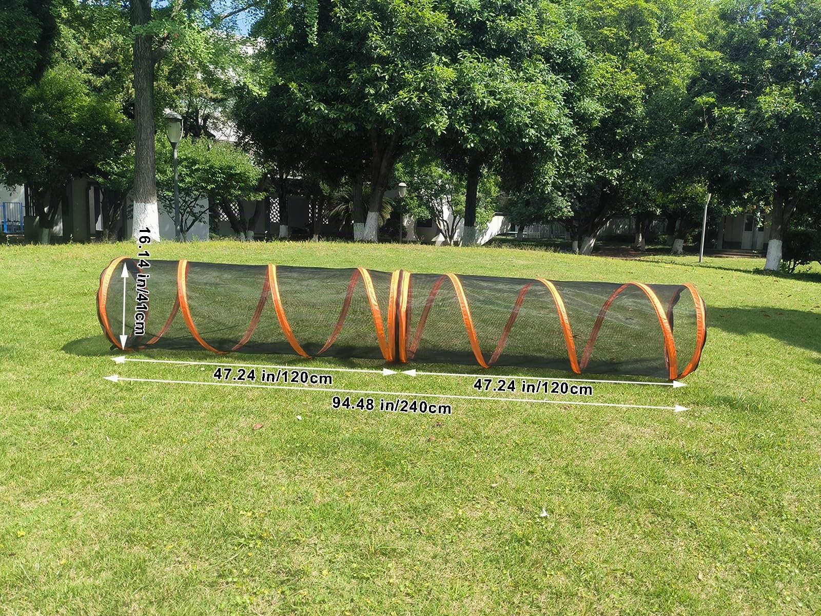Gaorui Tunnel de jeu pour animaux de compagnie Tunnel pliable pour animaux de compagnie Tente de jeu extérieure pour animaux de compagnie Cage clôture Maison (Styles 3)